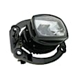 Front, Driver and Passenger Side Halogen Fog Light, With bulb(s)