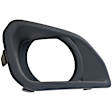 Front, Driver and Passenger Side Fog Light Trims, Primed