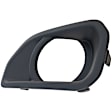 Front, Driver and Passenger Side Fog Light Trims, Primed