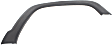 2017 Jeep Renegade - Front, Driver and Passenger Side Fender Trim, Textured Gray