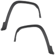 Fender Flares - Front, Driver and Passenger Side, Textured Black