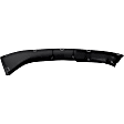 Front, Driver and Passenger Side Fender Flares, On Bumper, Textured Black, Trail Hawk Model