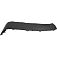 Front, Driver and Passenger Side Fender Flares, On Bumper, Textured Black, Trail Hawk Model