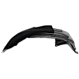 Front, Driver and Passenger Side, Fender Liner, CAPA CERTIFIED
