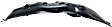 2017 Jeep Grand Cherokee - Front, Driver and Passenger Side Fender Liner