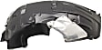 2018-2024 Jeep Wrangler - Front, Driver and Passenger Side, Fender Liner