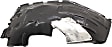 2018 Jeep Wrangler - Front, Driver and Passenger Side Fender Liner