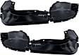 2011-2017 Jeep Compass - Front, Driver and Passenger Side Fender Liner CAPA Certified