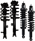 Front and Rear, Driver and Passenger Side Fully Loaded Strut
