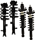 Front and Rear, Driver and Passenger Side Fully Loaded Strut, FWD
