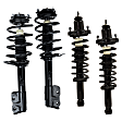 Front and Rear, Driver and Passenger Side Fully Loaded Strut, Sport Model, FWD, Manual Transmission