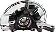 Front, Driver and Passenger Side Loaded Knuckle, With Backing Plate, With Bearing