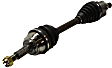 2016 Jeep Patriot - Front, Driver and Passenger Side Axle Assembly, Secondary design, Automatic CTV, FWD, 2.0L 4Cyl Automatic CVT, Transaxle
