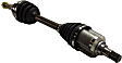 2016 Jeep Patriot - Front, Driver and Passenger Side Axle Assembly, Secondary design, Automatic CTV, FWD, 2.0L 4Cyl Automatic CVT, Transaxle