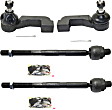 Front, Driver and Passenger Side, Inner and Outer Tie Rod Ends