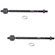 Front, Driver and Passenger Side, Inner Tie Rod Ends