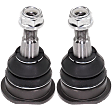 Front, Driver and Passenger Side, Upper Ball Joints