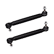 Front or Rear, Driver and Passenger Side Sway Bar Links, Non-Greasable, (Compass 2017-2018 - Front, Mexico Built Vehicle), with PA-66 Composite Material and X Factor Technology