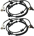Front, Driver and Passenger Side ABS Speed Sensors