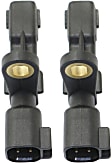 Rear, Driver and Passenger Side ABS Speed Sensor Set of 2