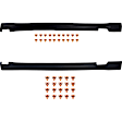 Driver and Passenger Side Rocker Panel Trim, Gray, Set of 2