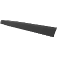 Front, Driver and Passenger Side Door Molding and Beltlines, Textured Black