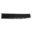 Front, Driver and Passenger Side Door Molding and Beltlines, Textured Black