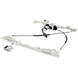 Front, Driver and Passenger Side Window Regulators, Power