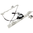 Front, Driver and Passenger Side Window Regulators, Power