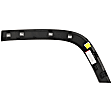 2014-2018 Jeep Cherokee - Rear, Driver and Passenger Side Fender Trim, Textured Black, CAPA Certified