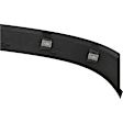 2014-2018 Jeep Cherokee - Rear, Driver and Passenger Side Fender Trim, Textured Black, CAPA Certified