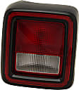 2018-2024 Jeep Wrangler - Driver and Passenger Sides Tail Lights, with Bulbs, Halogen, For Models without Blind Spot Detection