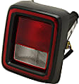 2018-2024 Jeep Wrangler - Driver and Passenger Sides Tail Lights, with Bulbs, Halogen, For Models without Blind Spot Detection
