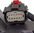 2018-2024 Jeep Wrangler - Driver and Passenger Sides Tail Lights, with Bulbs, Halogen, For Models without Blind Spot Detection, CAPA CERTIFIED