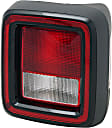 2018-2024 Jeep Wrangler - Driver and Passenger Sides Tail Lights, with Bulbs, Halogen, For Models without Blind Spot Detection, CAPA CERTIFIED