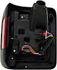 2018-2024 Jeep Wrangler - Driver and Passenger Sides Tail Lights, with Bulbs, Halogen, For Models without Blind Spot Detection, CAPA CERTIFIED