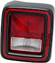 2018-2024 Jeep Wrangler - Driver and Passenger Sides Tail Lights, with Bulbs, Halogen, For Models without Blind Spot Detection, CAPA CERTIFIED