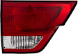 2012 Jeep Grand Cherokee - Driver and Passenger Side, Inner and Outer Halogen Tail Light, With bulb(s), Mounts on Liftgate, OE Replacement