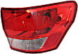 2012 Jeep Grand Cherokee - Driver and Passenger Side, Inner and Outer Halogen Tail Light, With bulb(s), Mounts on Liftgate, OE Replacement