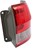 2012 Jeep Grand Cherokee - Driver and Passenger Side, Inner and Outer Halogen Tail Light, With bulb(s), Mounts on Liftgate, OE Replacement