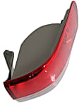 2012 Jeep Grand Cherokee - Driver and Passenger Side, Inner and Outer Halogen Tail Light, With bulb(s), Mounts on Liftgate, OE Replacement