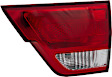 2012 Jeep Grand Cherokee - Driver and Passenger Side, Inner and Outer Halogen Tail Light, With bulb(s), Mounts on Liftgate, OE Replacement