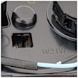 Driver and Passenger Side, Inner Halogen Tail Lights, with Bulbs, CAPA Certified