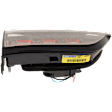 Driver and Passenger Side, Inner Halogen Tail Lights, with Bulbs, CAPA Certified