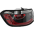 2019 Jeep Compass - Driver and Passenger Side, Outer LED Tail Light, With bulb(s), Mounts on Body, OE Replacement, CAPA Certified