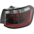 2019 Jeep Compass - Driver and Passenger Side, Outer LED Tail Light, With bulb(s), Mounts on Body, OE Replacement, CAPA Certified
