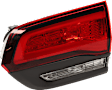 Driver and Passenger Side, Inner Tail Lights, with Bulb, Halogen/LED Combo, For Models without Platinum Insert