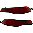 Rear, Driver and Passenger Side Bumper Reflector
