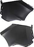 Rear, Driver and Passenger Side, Upper Primed Bumper Cover CAPA Certified
