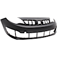 Sedan Front and Rear Primed Bumper Cover